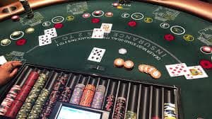 Live blackjack table on rusa slot with dealer